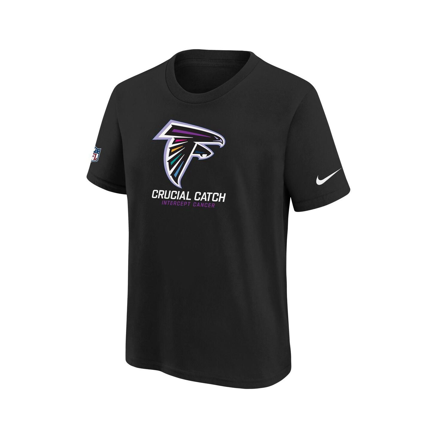 Детская футболка Nike Black Atlanta Falcons 2024 NFL Crucial Catch — фото 3
