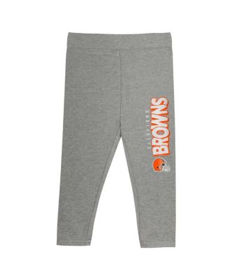 Toddler 2-Piece Cleveland Browns Club House Long Sleeve Hoodie Top and Leggings Set