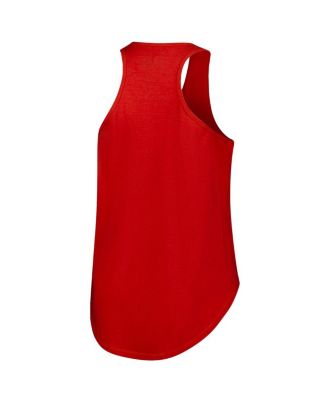 Women's Red Georgia Bulldogs Plus Size Arch Tank Top