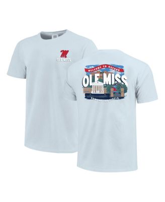 Image One - Big Boys and Girls Light Blue Ole Miss Rebels Local Campus Scene T-Shirt