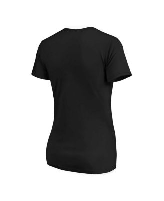 Women's Black Colorado Buffaloes Repeat Slogan Boyfriend T-Shirt