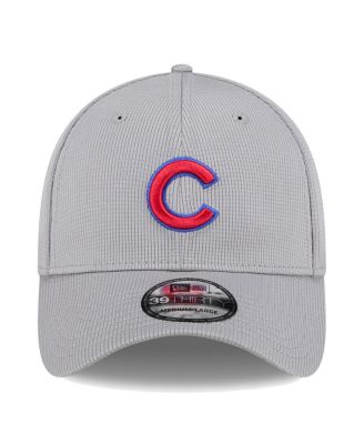 Men's Gray Chicago Cubs Active Pivot 39THIRTY Flex Hat