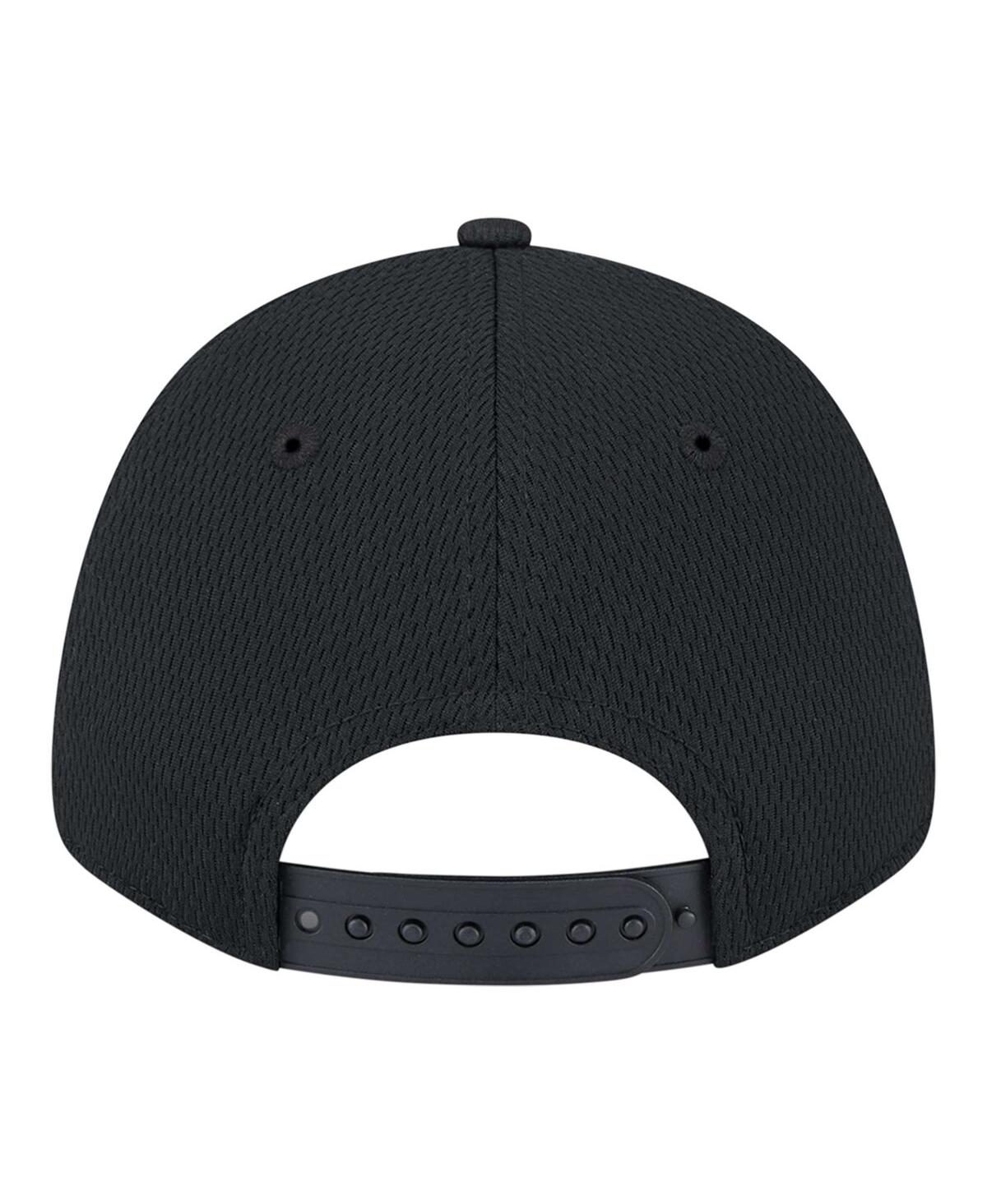 New Era Preschool Black Cincinnati Bengals Main 9forty Adjustable Hat In Black