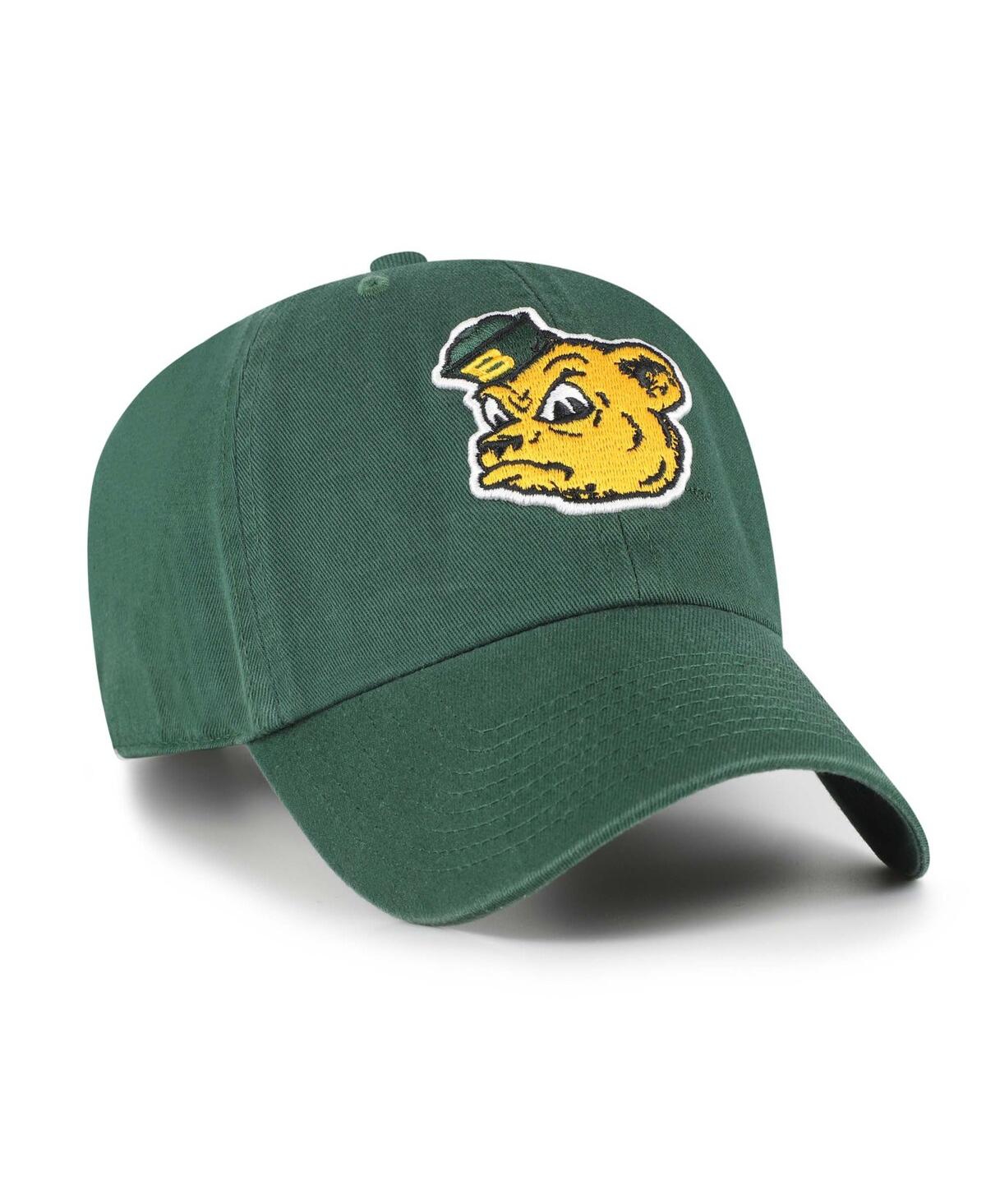 47 Brand Men's Green Baylor Bears Vault Clean Up Adjustable Hat In Green