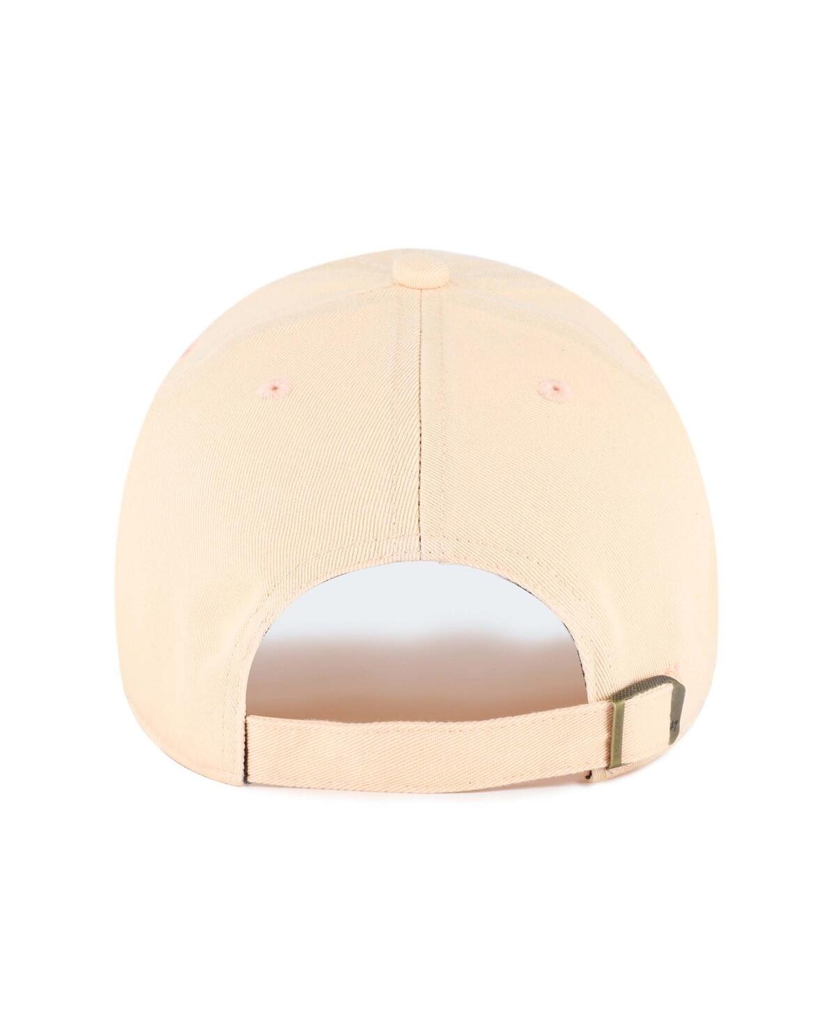 47 Brand Men's Light Orange Auburn Tigers Vault Clean Up Adjustable Hat In Orange