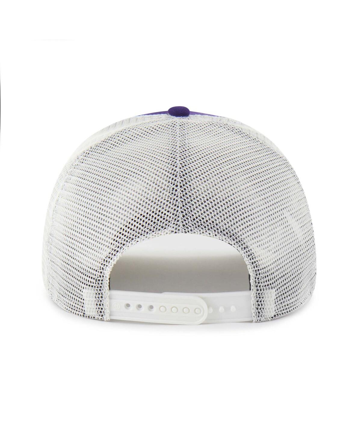 47 Brand Men's And Women's Purple Washington Huskies Contemporary Basics Foundation Trucker Hitch Adjustable  In Purple