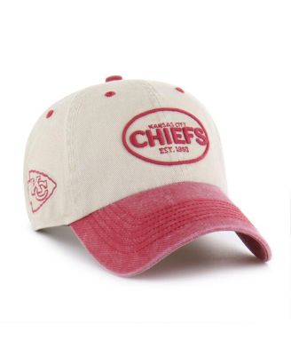 '47 Brand - Men's Khaki Kansas City Chiefs Breaking Trail Clean Up Adjustable Hat