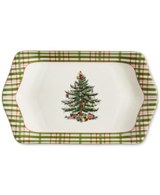 Spode - Christmas Tree 2025 Annual Porcelain Dessert Tray