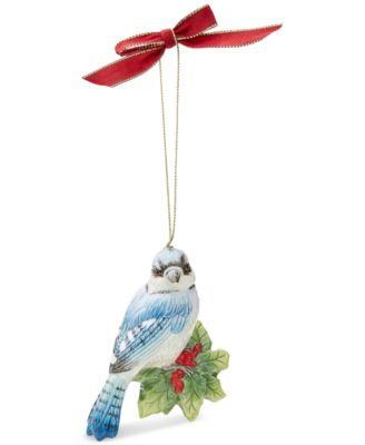 Spode - Christmas Tree Blue Jay Ornament