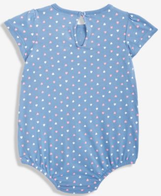 Baby Girls (0-24) Happy Hearts Sunsuit, Macy's Exclusive 