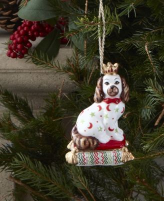 Kit Kemp Christmas Staffordshire Dog Ornament