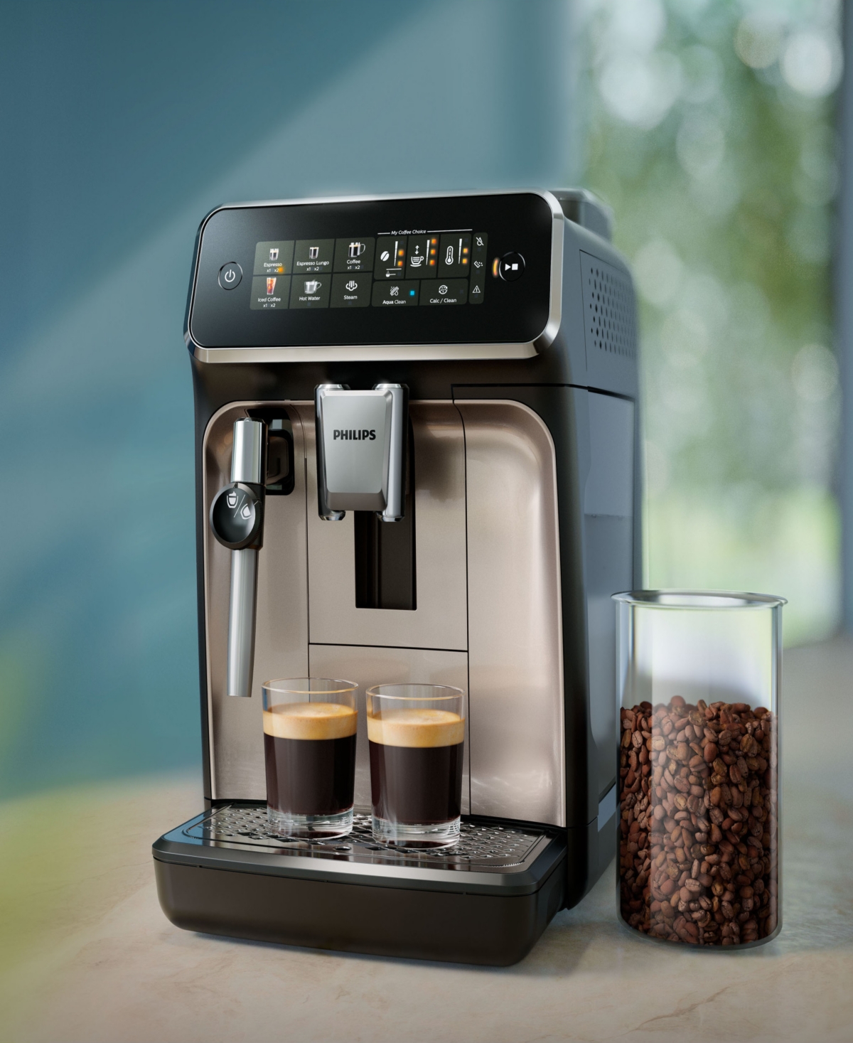 Philips 3300 Fully Automatic Espresso Machine With Milk Frother