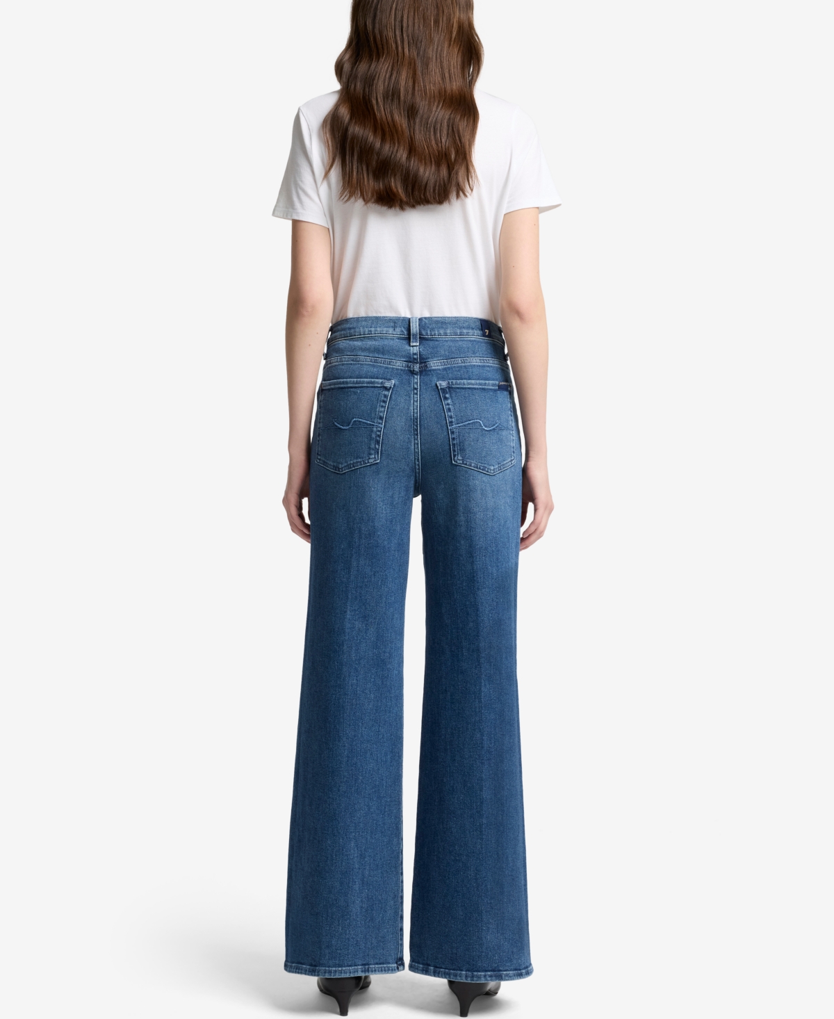 7 For All Mankind Juniors Collarless Jacket In Blue