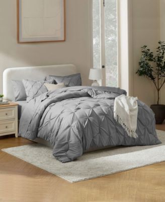 Luxury Soft Pinch Pleat 7-Pc. Comforter Set, Queen