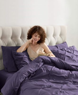 Luxury Soft Pinch Pleat 7-Pc. Comforter Set, Queen