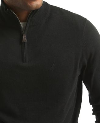 Men's Navtech Classic-Fit Solid Quarter Zip Sweater