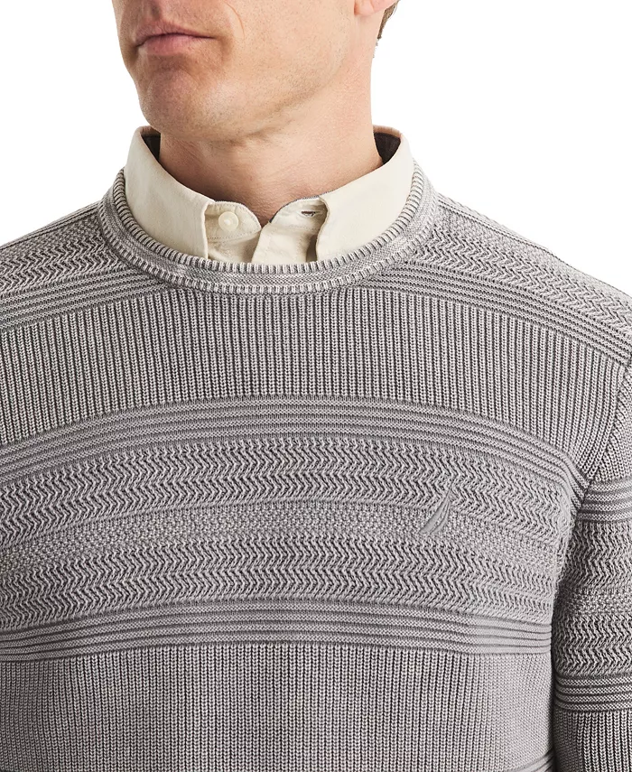 Men's Stonewashed Crewneck Sweater - thumbnail 3