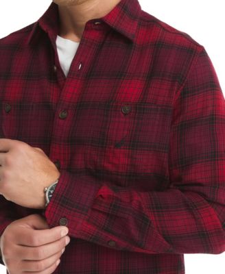 Men's Plaid Long Sleeve Shirt