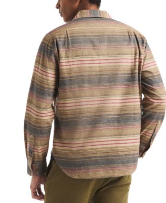 Men's Long Sleeve Striped Shirt