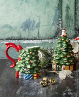 Christmas Tree Sugar & Creamer Set
