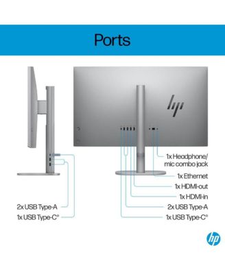 27" OmniStudio Touchscreen All-In-One Desktop - Intel Core U7-155H - Intel Arc Graphics - 16GB/1TB - Windows 11 Home - Meteor Silve