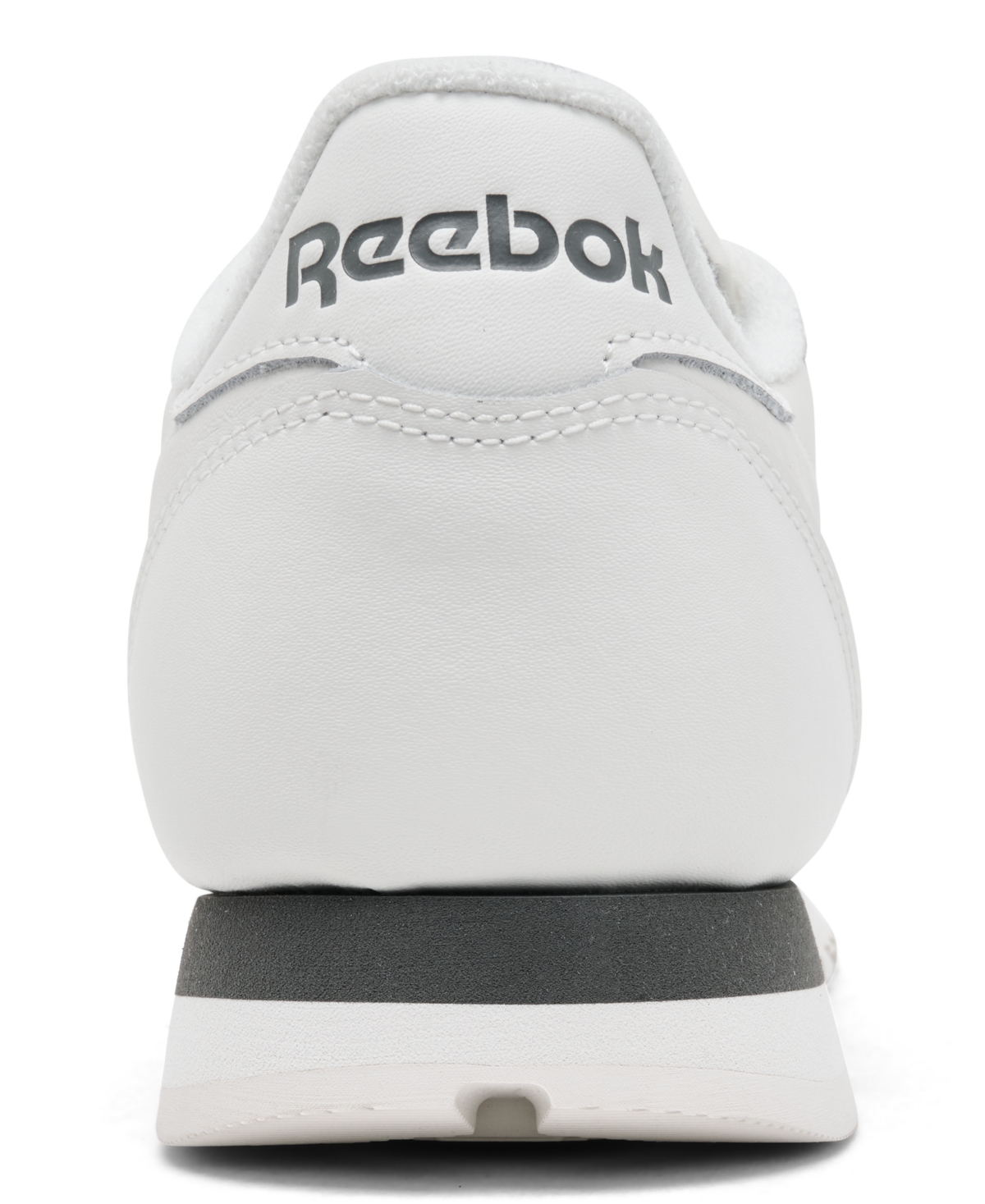 Reebok Men's Classic Leather Casual Sneakers From Finish Line In White