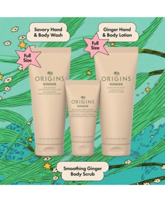 3-Pc. Ginger Aromatic Body Wash & Lotion Gift Set