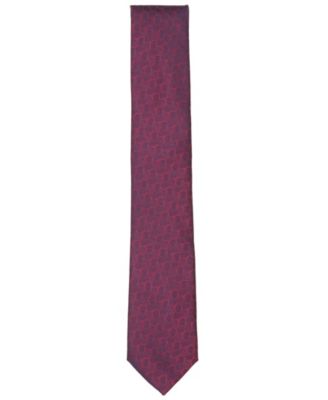 Men's Marigold Geo-Pattern Tie