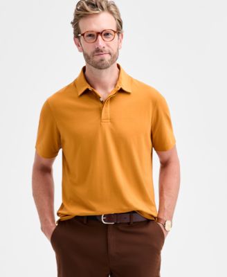 Men's Pima Cotton Knit Polo Shirt, Exclusively at Macy's