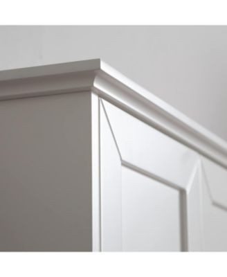 23x29" Bathroom Wall Cabinet with Mirror Doors - Wooden Medicine Cabinet with Adjustable Shelves & Paper Towel Slot