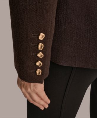 Women's Double Breasted Buttoned Blazer