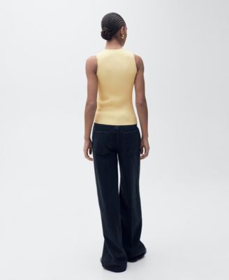 Women's Ribbed Knit Top