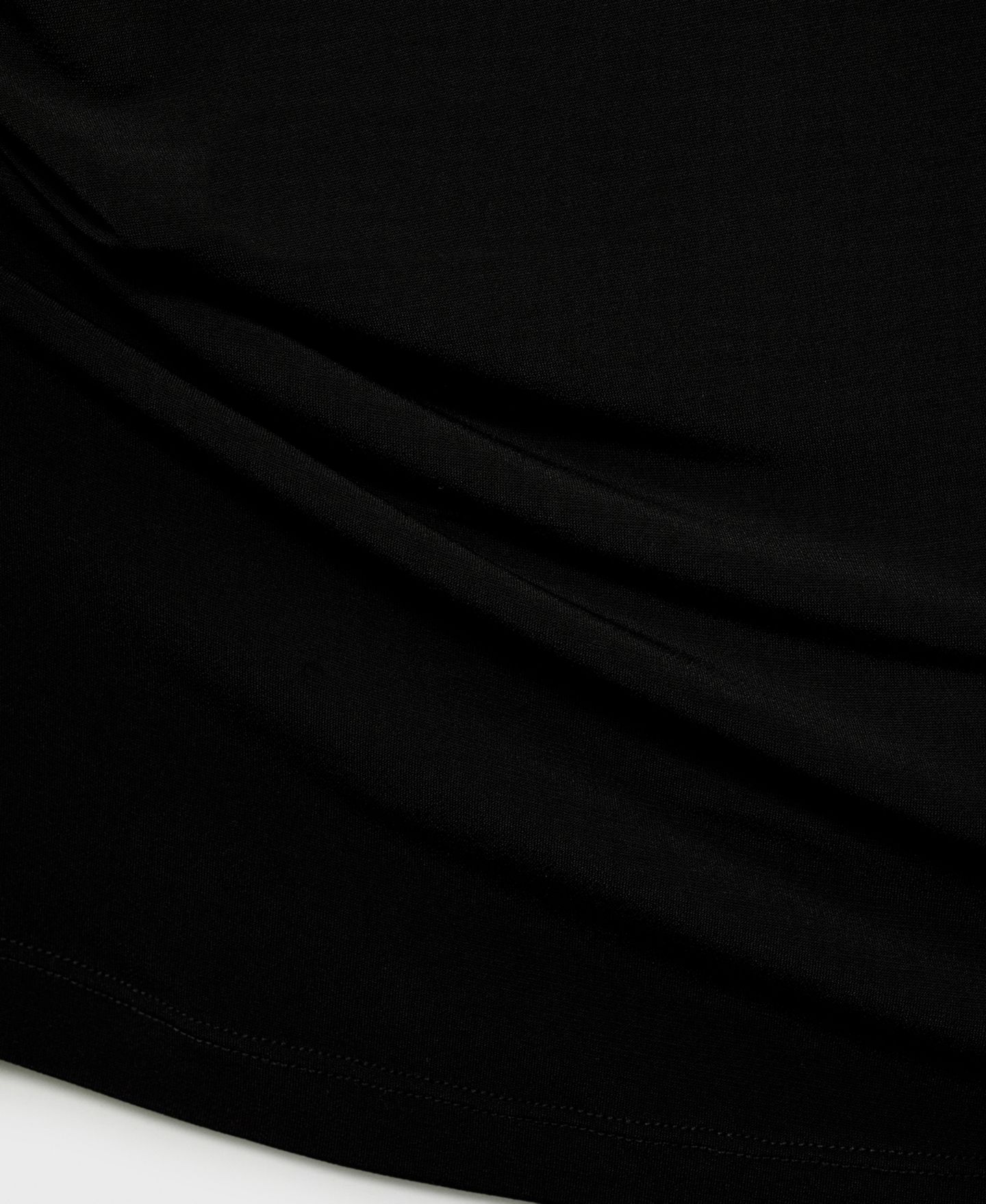 Женский топ Mango Metallic Applique Asymmetrical, цвет: Чёрный — фото 6
