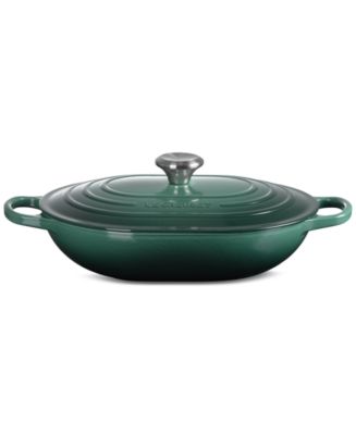 ディープハウス、ソウル大名盤カバー！Paris Green - Oh Yes Le Creuset Enameled Cast Iron Signature 3.75-Quart Oblong Dutch