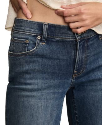 Women's&nbsp;Mid Rise Sweet Wide Leg Jeans