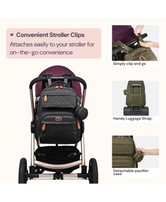 Kids Diaper Bag Backpack Versatile Bag Travel Mummy Bag with Changing Pad & Accessories