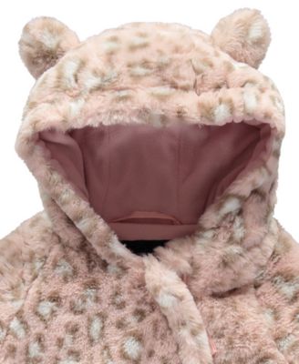 Baby Girls' Leopard Print Carbag Snowsuit