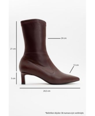 Lewin Pointed Toe Stiletto Boot