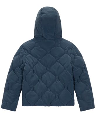 Big Girls' Velvet Touch Onion Quilted Jacket
