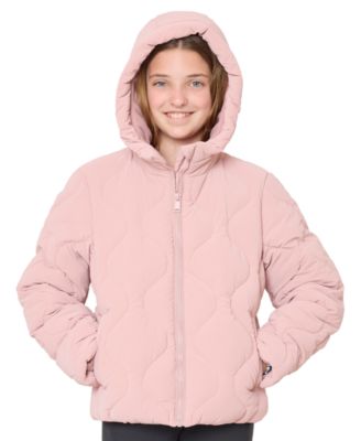 Big Girls' Velvet Touch Onion Quilted Jacket