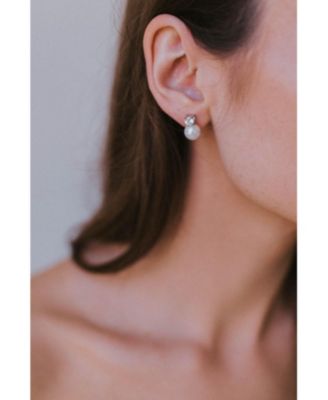 Maven Pearl and Crystal Studs