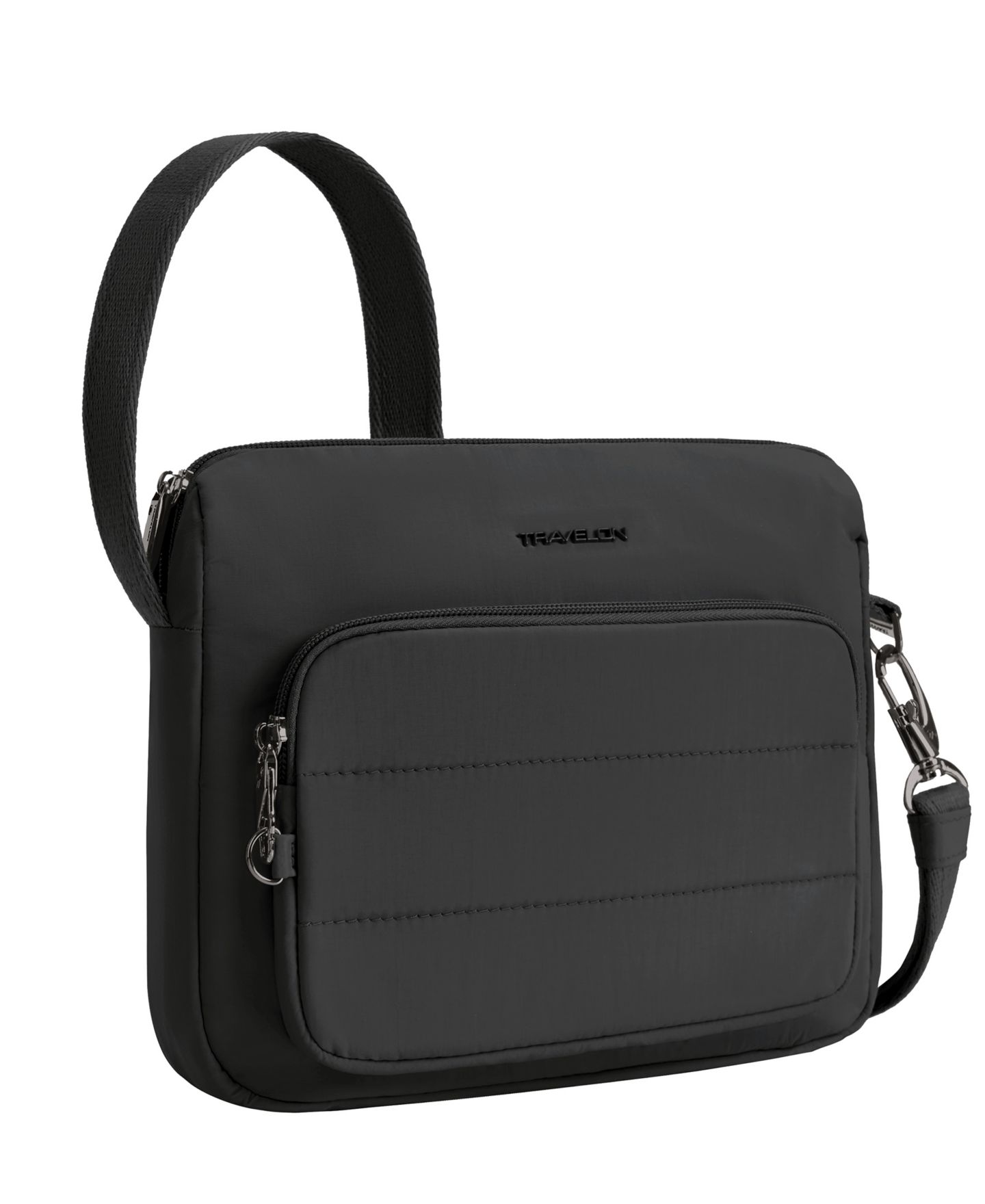 Женская сумка Travelon Anti-Theft Roam East/West Crossbody, цвет: Чёрный — фото 3