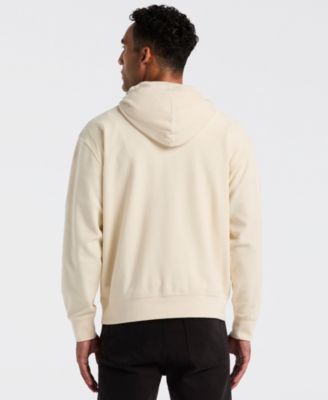 Men's Knit Twill Long Sleeve Hoodie