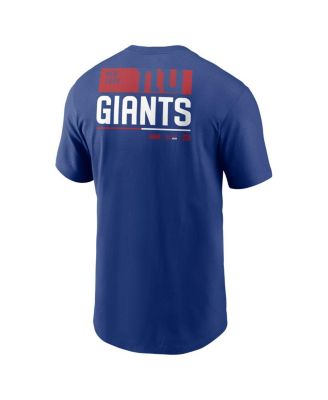 Men's Royal New York Giants Team Incline T-Shirt