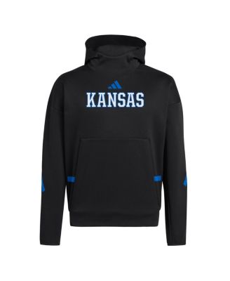 Men's Black Kansas Jayhawks Z.N.E. Pullover Hoodie