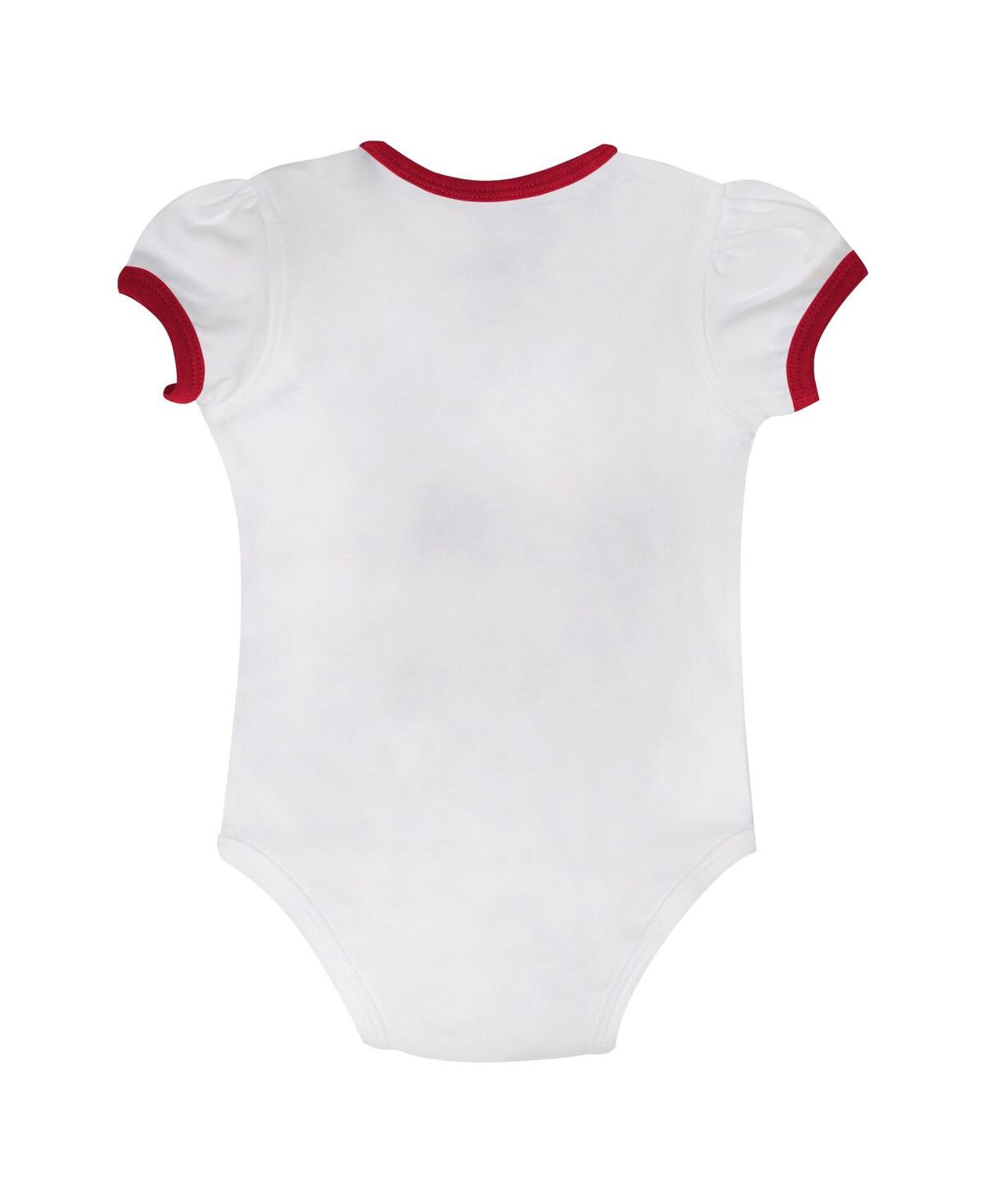 Outerstuff Baby Boys And Girls Tampa Bay Buccaneers Love My Team Bodysuit Skirt Set In White