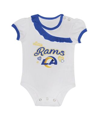 Baby Boys and Girls 2-Piece Los Angeles Rams Love My Team Bodysuit and Skirt Set