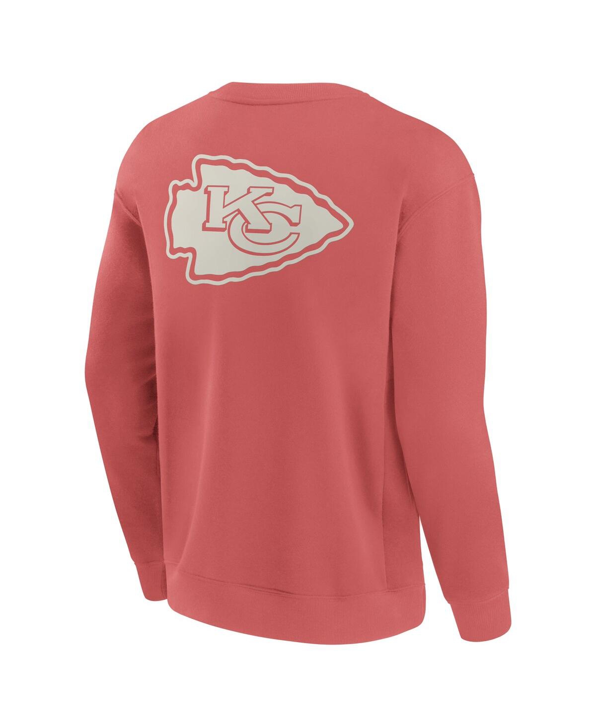 Fanatics Men's Red Kansas City Chiefs Elements Future Ground Lettering Pullover Sweatshirt In Red