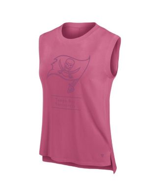 Women's Pink Tampa Bay Buccaneers Studio Embrace Tank Top