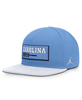 Jordan - Men's Light Blue/White North Carolina Tar Heels 2025 On-Field Patch Pro Dri-FIT Snapback Hat